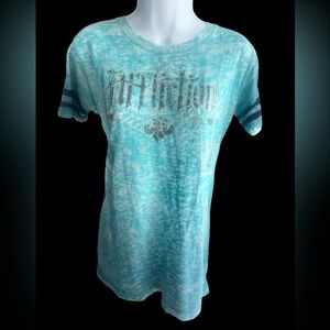 Affliction Live Fast Cotton Short sleeve Tee L